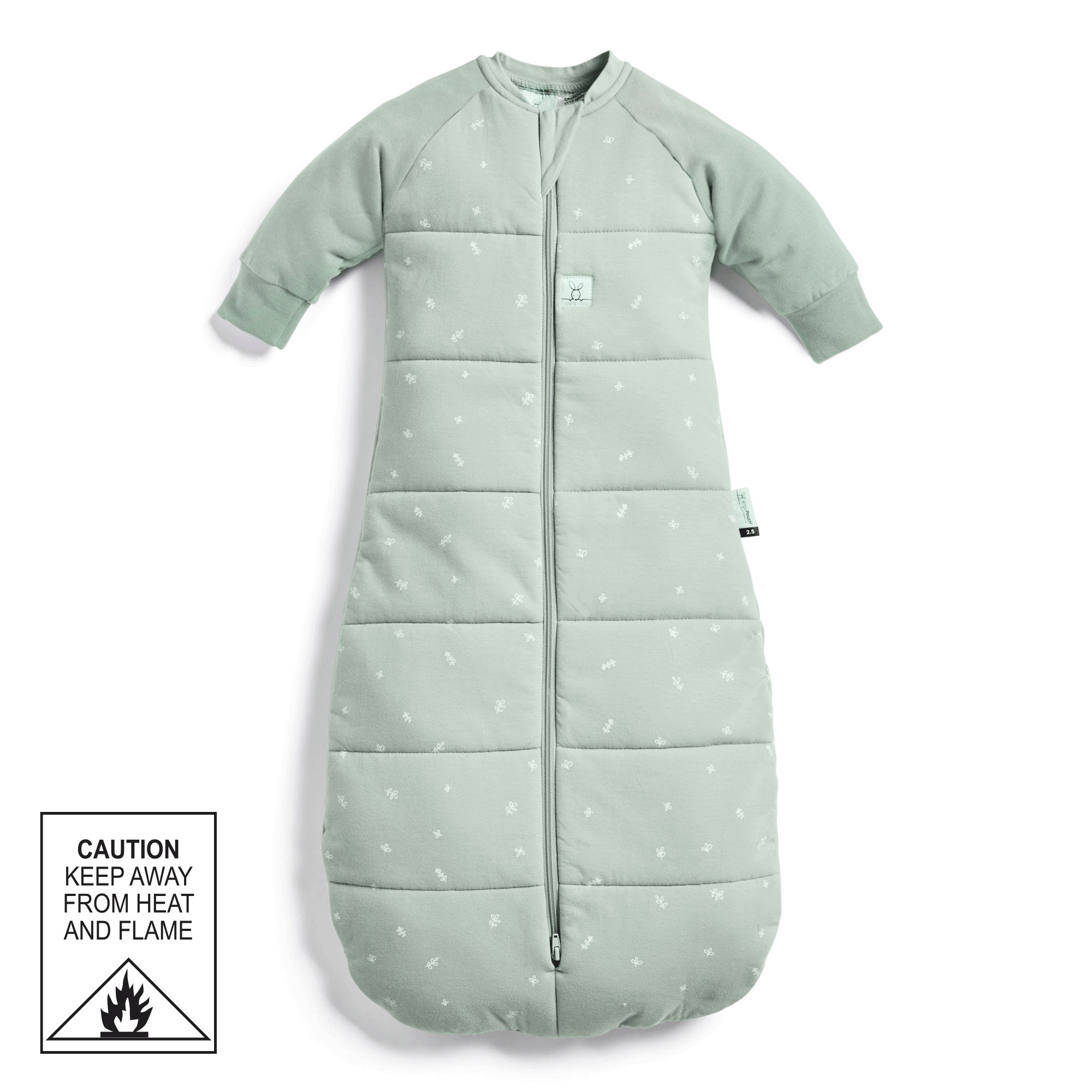ergoPouch Jersey Sleeping Bag Long Sleeve Tog Sage 8-24 Months