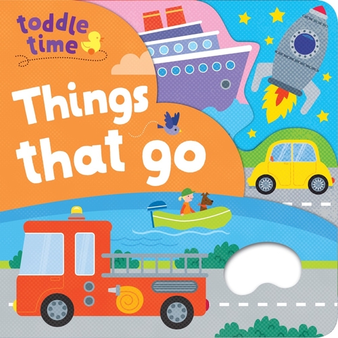 Toddle Time Grab and Hold Board Book - Things That Go image 0 Large Image
