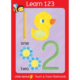 Little Genius Giant Flashcards - Learn 123