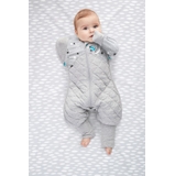 Love To Dream Swaddle Up Trans Suit 3.5 Tog Winter Nights Grey Large image 2