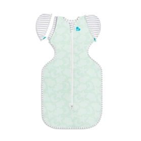 Love To Dream Swaddle Up Organic Trans Bag 1.0 Tog Celestial Dot Mint Large