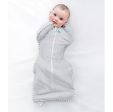 Love To Dream Swaddle Up Bamboo 1.0 Tog Wave Dot Grey Newborn image 1