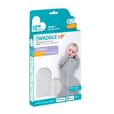 Love To Dream Swaddle Up Bamboo 1.0 Tog Wave Dot Grey Small image 2
