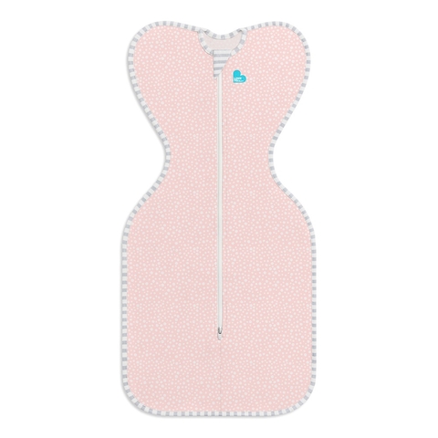 Love To Dream Swaddle Up Bamboo 1.0 Tog Wave Dot Pink Small image 0 Large Image