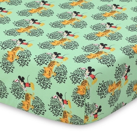 Disney Mickey Doodle Zoo Cot Fitted Sheet