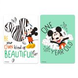 Disney Mickey Doodle Zoo Milestone Cards image 1