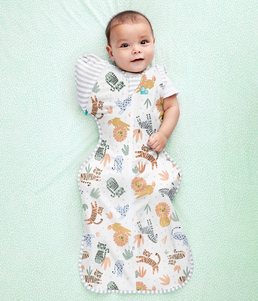 Love To Dream Swaddle Up Designer Transition Bag 0.2 Tog Spot The Tiger
