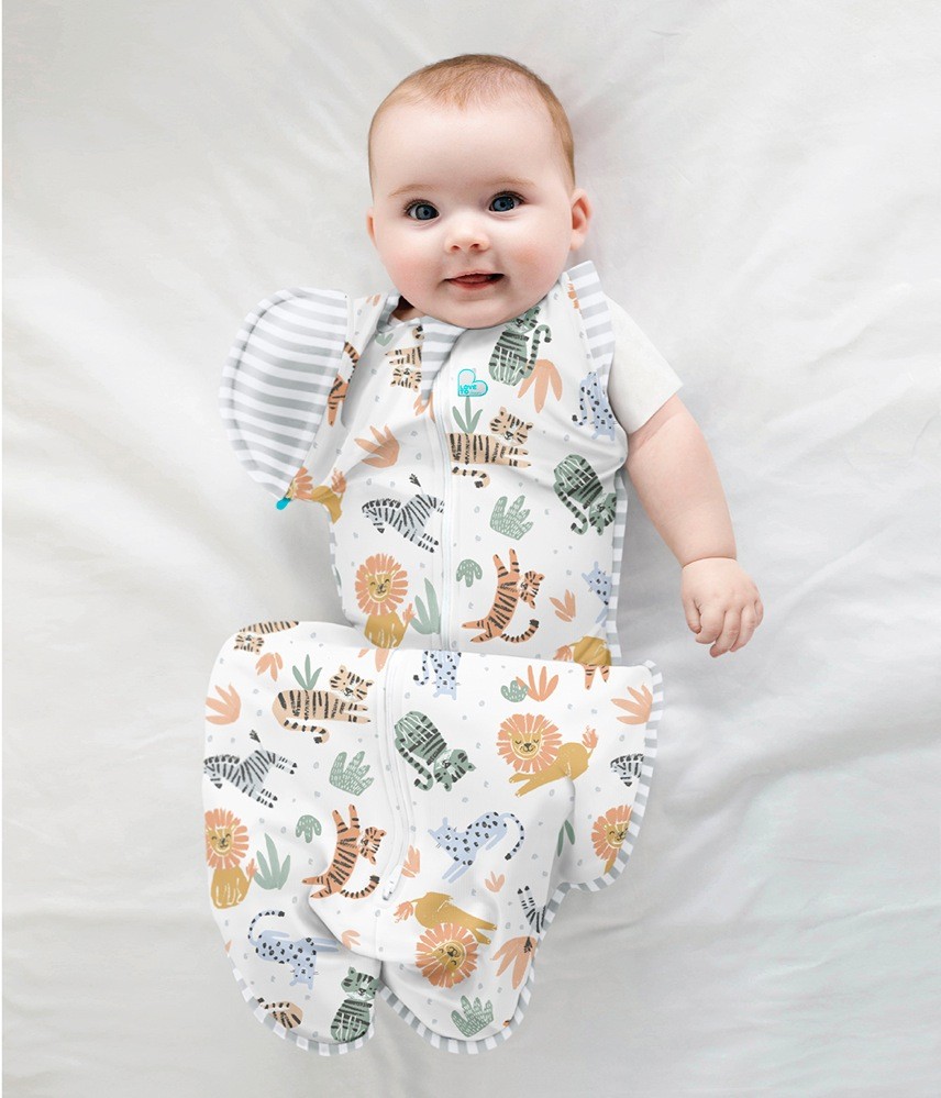 Love To Dream Swaddle Up Designer Transition Bag 0.2 Tog Spot The Tiger