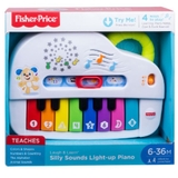 Fisher-Price Laugh & Learn Silly Sounds Light Up Piano image 0