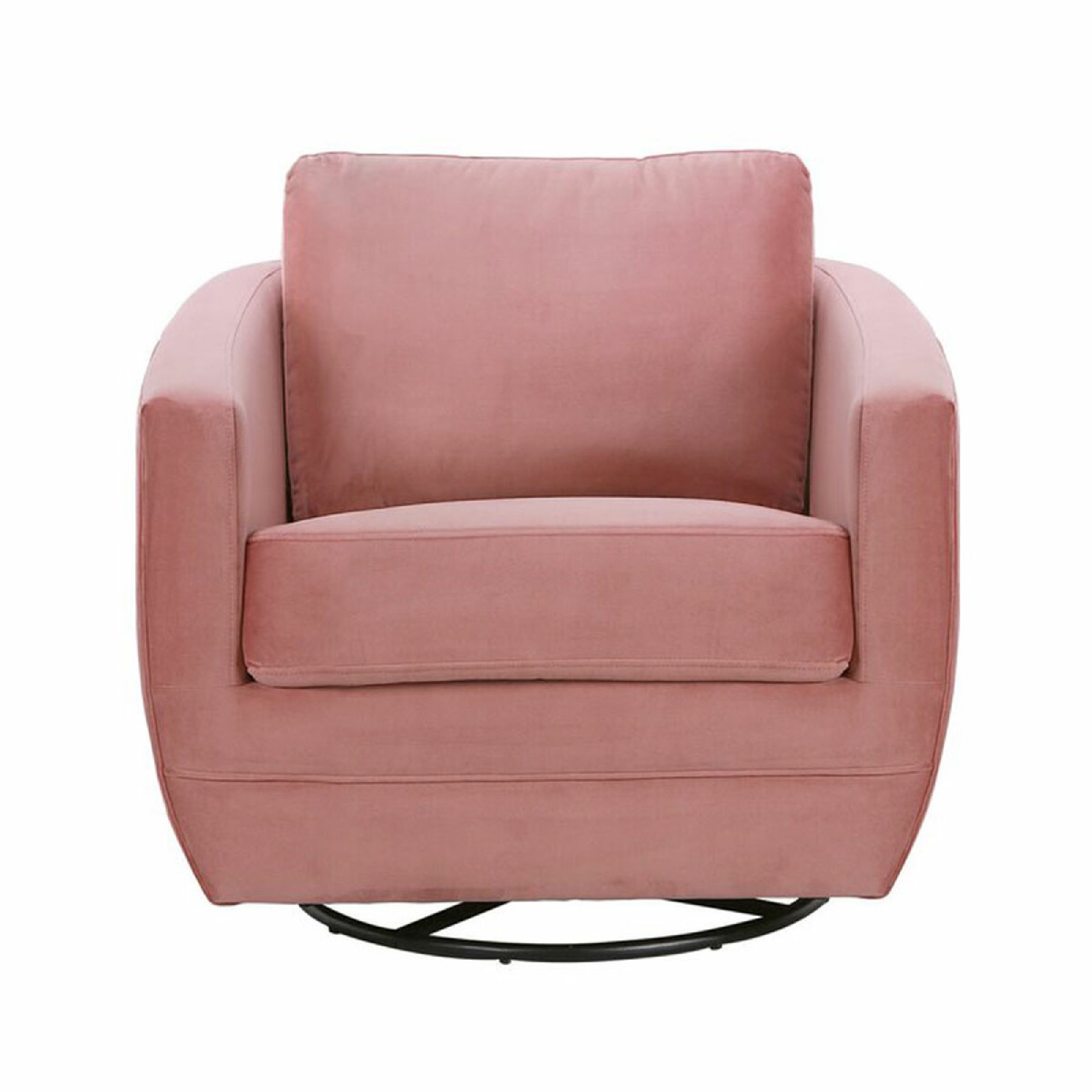 pink glider rocker