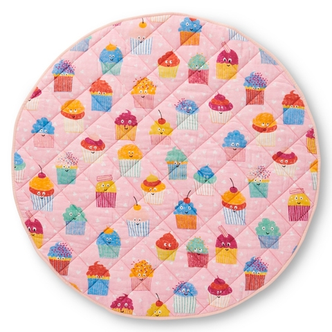 Kip & Co Quilted Playmat Cupcakes image 0 Large Image