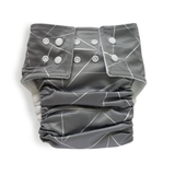 Bilbi Nappy One Size Fits Most - Charcoal Geo image 0
