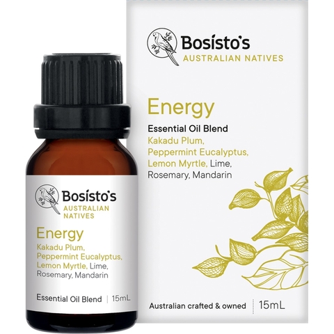 Bosistos Australian Natives Essential Oil Blend - Energy - 15ml image 0 Large Image