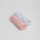 4Baby Jersey Wrap Birdy Garden 2 Pack image 0