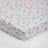 4Baby Jersey Cot Fitted Sheet Little Friends 2 Pack image 1