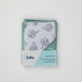 4Baby Hooded Towel Lazy Sloth image 1