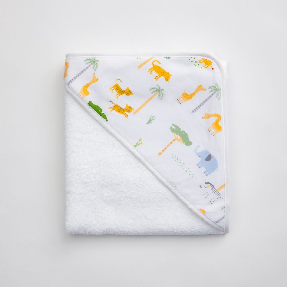 Buy 4Baby Hooded Towel Safari Scene & Pay Later | humm