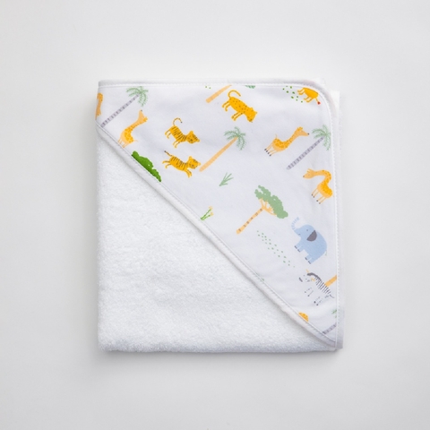 4Baby Hooded Towel Safari Scene image 0 Large Image