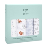 Aden & Anais Swaddle Naturally 4 Pack image 2