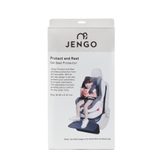 Jengo Protect & Rest Car Seat Protector with Foot Rest Black image 2