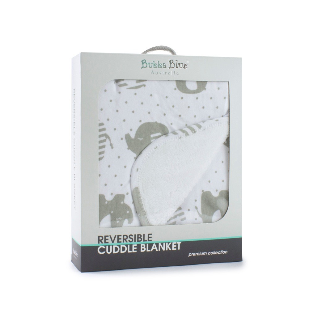 Buy Bubba Blue Petit Elephant Knit Blanket Pay Later Humm