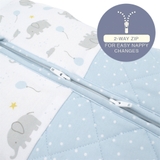 Living Textiles Quilted Swaddle 2.5 Tog Mason 4-12 Months image 4