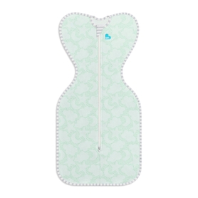 Love To Dream Swaddle Up Organic 1.0 Tog Celestial Dot Mint Small