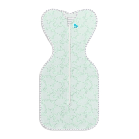 Love To Dream Swaddle Up Organic 1.0 Tog Celestial Dot Mint Small image 0 Large Image