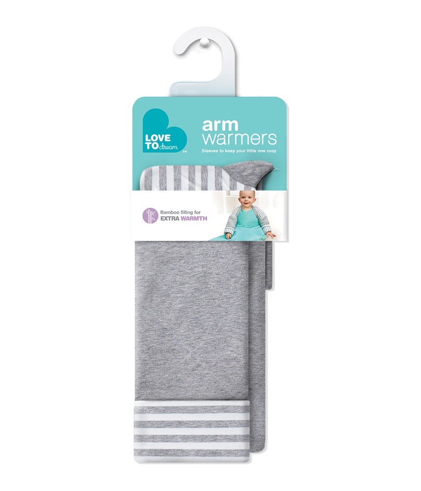 Love To Dream Arm Warmers 2.5 Tog Grey 1836 Months Heavy Weight