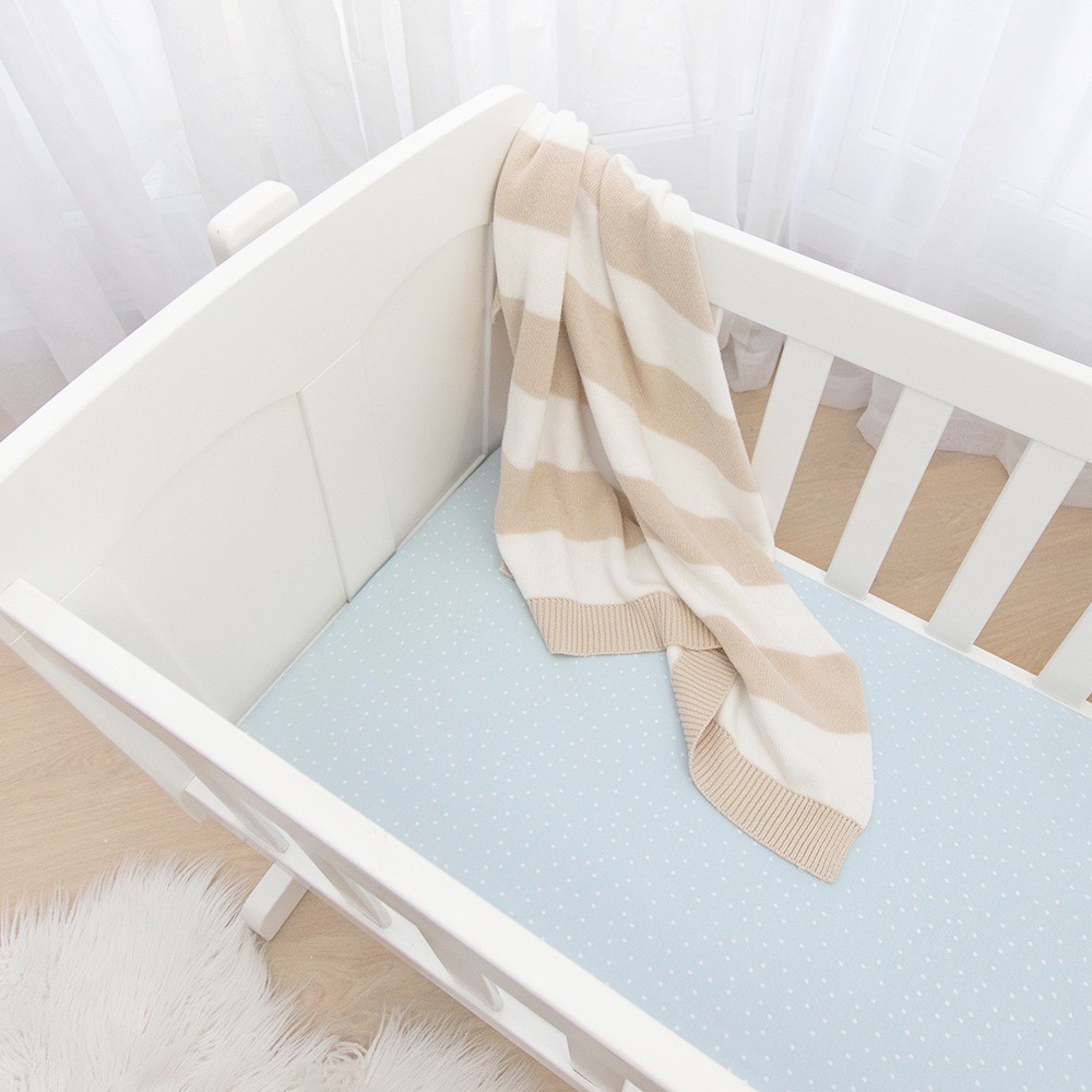 Living Textiles Mason Bassinet Fitted Sheet 2 Pack | Bassinet | Baby ...