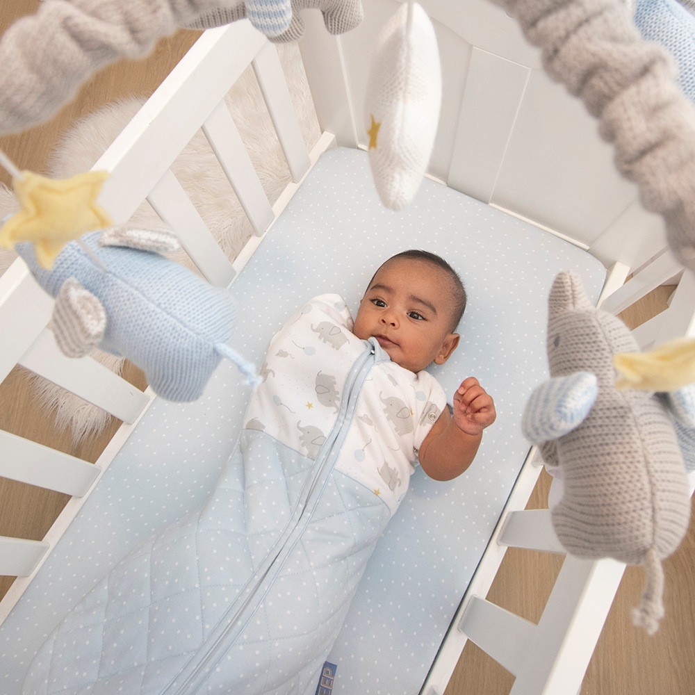 Living Textiles Mason Fitted Sheet 2 Pack Baby