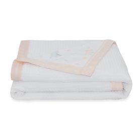 Living Textiles Ava Cot Waffle Blanket