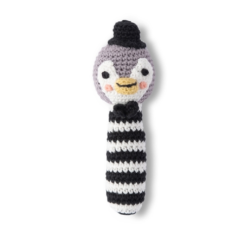 Weegoamigo Crochet Rattle Poppy Penguin image 0 Large Image