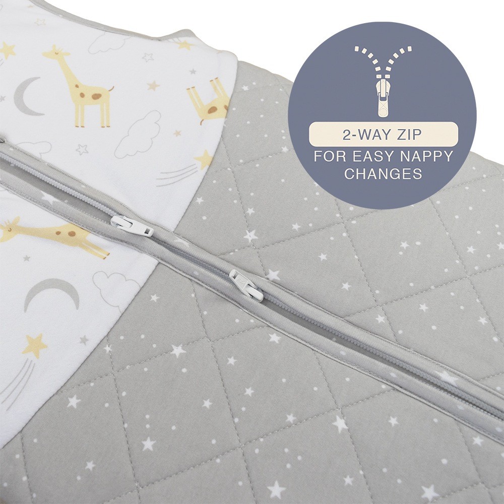 Living Textiles Quilted Sleeping Bag 2.5 Tog Noah 1836 Months