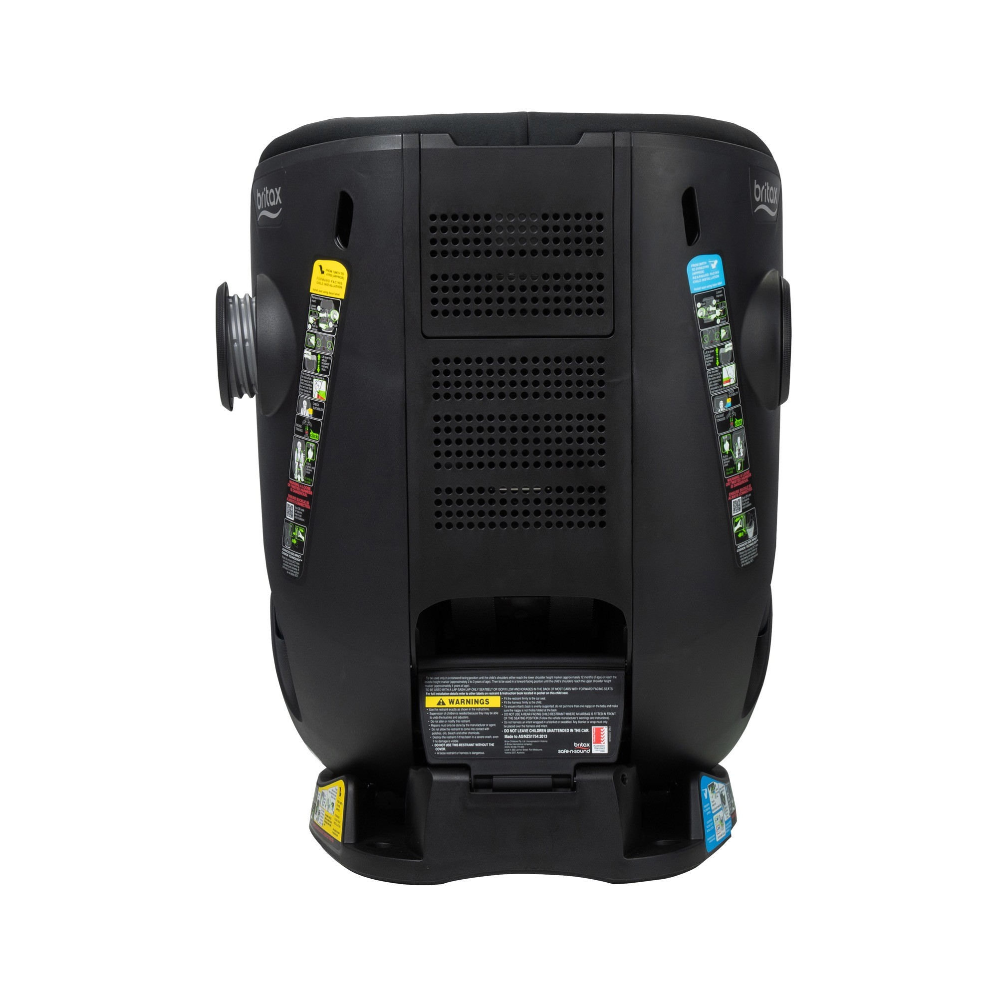 Britax Safe N Sound BFirst ifix+ Convertible Car Seat Black Opal