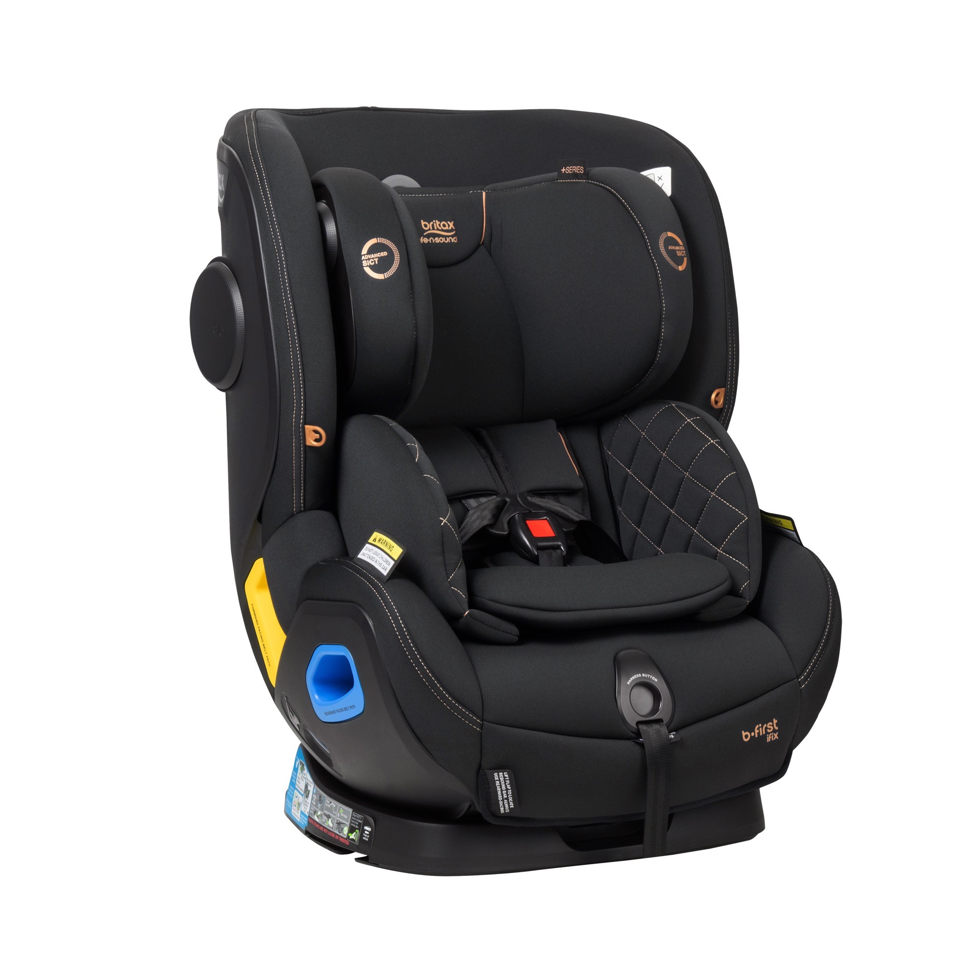Britax Safe N Sound BFirst ifix+ Convertible Car Seat Black Opal