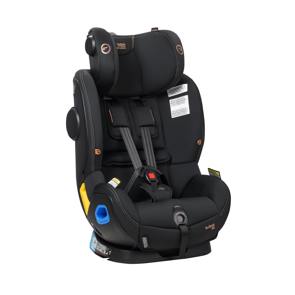 Britax Safe N Sound B First Ifix Convertible Car Seat Black Opal Convertibles Baby Bunting AU