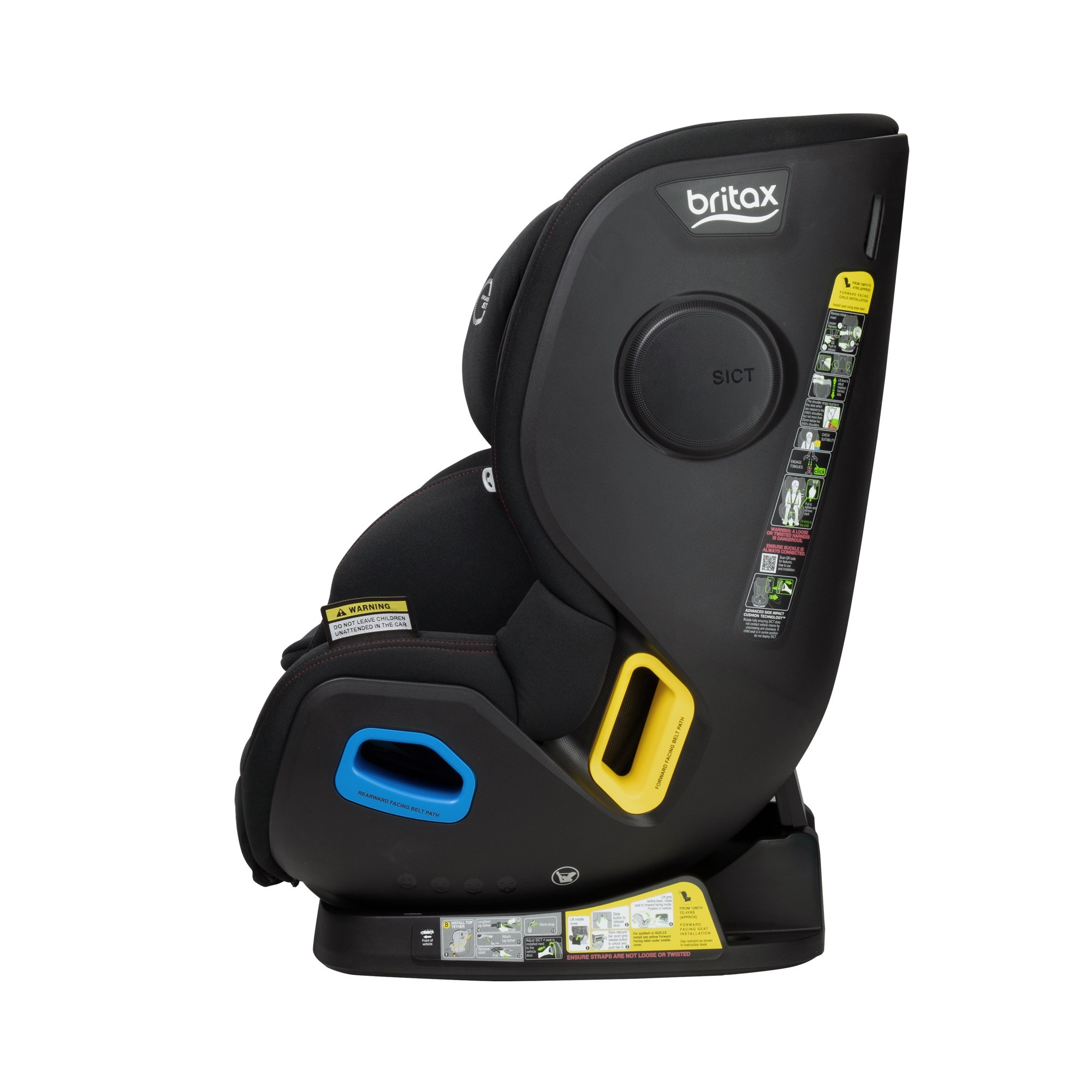 Britax Safe N Sound BFirst ifix Convertible Car Seat Black