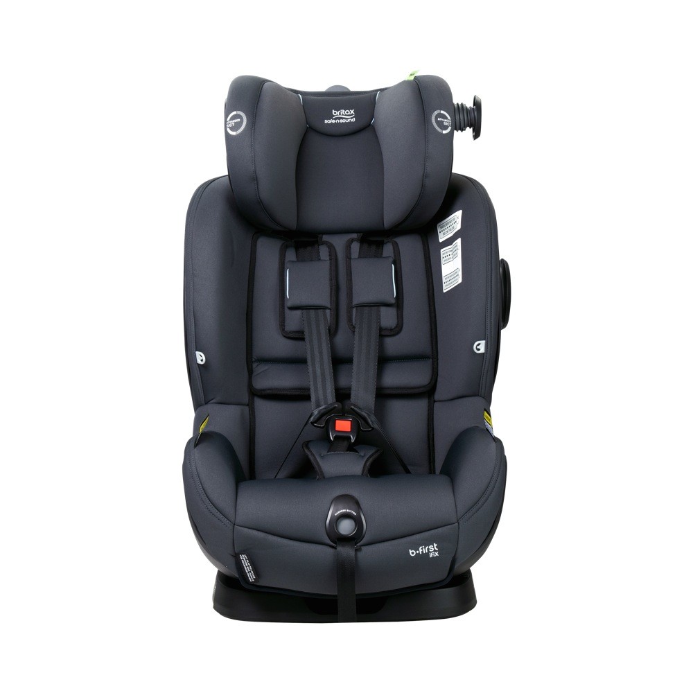 Britax Safe N Sound B First ifix Convertible Car Seat Charcoal Convertibles Baby Bunting AU