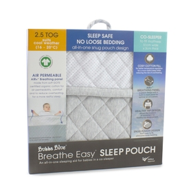 Bubba Blue Breathe Easy Sleep Pouch 2.5 Tog Co-Sleeper (Online Only)