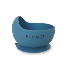 Plum Silicone Suction Duck Egg Bowl - Teal