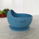 Plum Silicone Suction Duck Egg Bowl - Teal image 1