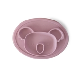 Plum Silicone Placemat Plate - Koala - Dusty Berry image 0