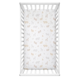 Lolli Living Bosco Bear Cot Fitted Sheet