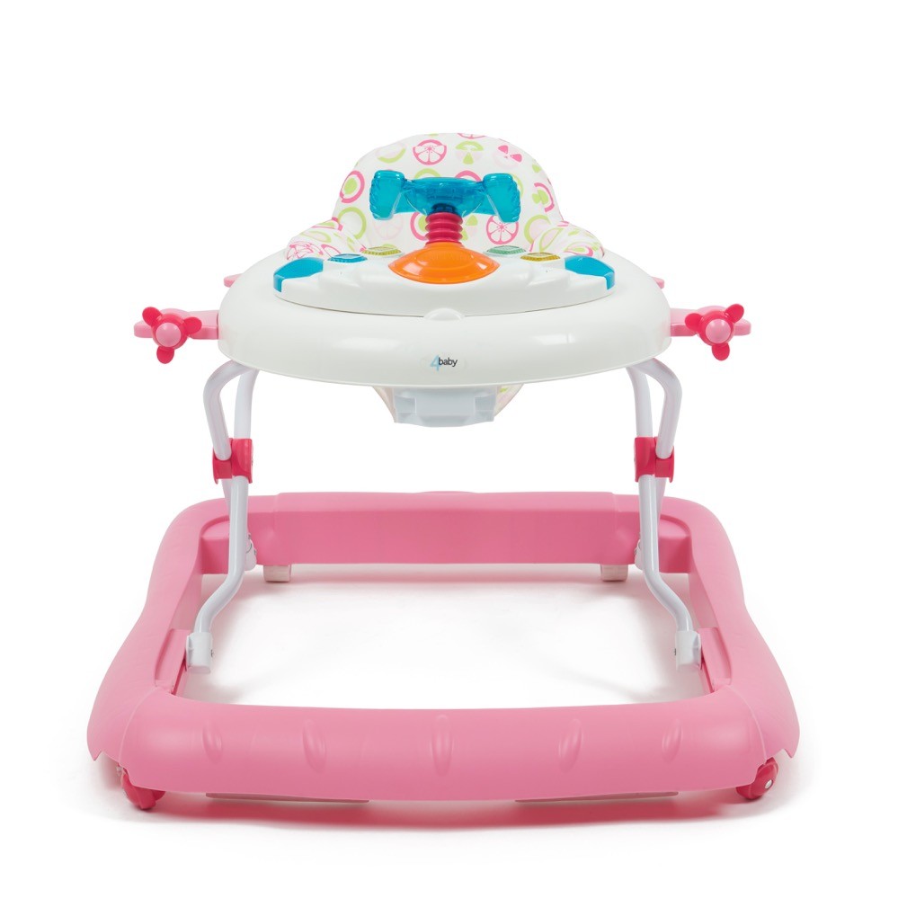 4Baby Flyabout Walker Pink Walkers Baby Bunting NZ