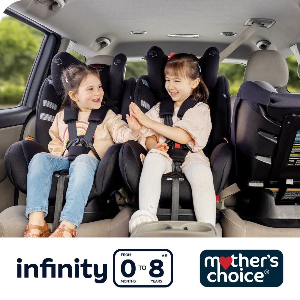 Mothers Choice Infinity 0 8 Years Carseat Black Sky Convertibles Baby Bunting AU