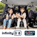 Mothers Choice Infinity 0-8 Years Carseat Astro Grey Online Only image 3