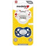 Medela Day and Night Soother pack - Unisex - 0-6Months - 2Pack image 0