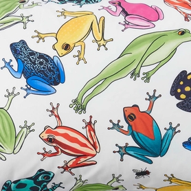 Kip & Co Cot Fitted Sheet Mr Frog