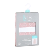 Bilbi Sleeping Bag 0.2 Tog Pink Floral 3-12 Months image 1